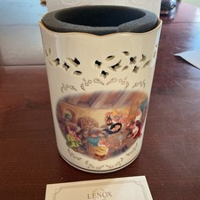 Lenox Disney Snow White Seven Dwarfs Votive Candle Holder 2000 Fine Ivory China picture
