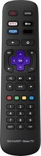 Original Sharp Roku TV Remote Control Netflix/Disney+/Apple TV+ / Waipu.TV picture