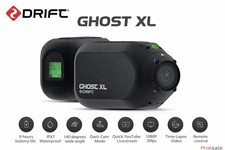 Drift Ghost XL Action Camera 1080p 30fps IPX7 WiFi 300° Lens Dash Cam 9Hr, New. picture