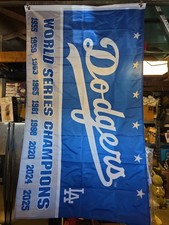 Los Angeles Dodgers 3x5 FT Flag  2025 World Series Champions or 9X's champions  picture