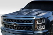 14-15 Chevrolet Silverado Cowl Duraflex Body Kit- Hood 117530 picture