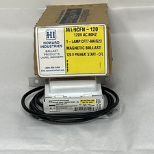 Howard Industries M1/9CFN-120 Magnetic Ballast  1-Lamp CFT7-9W/G23 picture