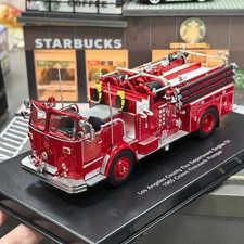 IR 1/50 Los Angeles County Fire Department Engine 51 1965 Crown Firecoach Pumper picture