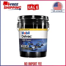 HOT SALE~Mobil Delvac 1300 Super Diesel Engine Synthetic Blend 15W-40 Motor Oil picture