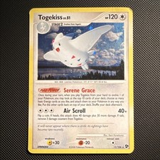 Pokémon Togekiss Diamond & Pearl Rare Holo English 11/106 2008 Card picture