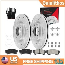11.8in Front Disc Rotors Ceramic Brakes Pads for 2006 - 2012 Ford Fusion MAZDA 6 picture