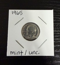 1965(P) Roosevelt Dime Gem Proof 90% Silver 10c Rare USA Coin MINT UNCIRCULATED picture