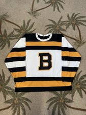 Vintage 1991-92 Boston Bruins Turn Back The Clock Jersey picture