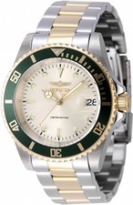 Invicta Pro Diver Date Automatic Champagne Dial Men's Watch 47395 picture