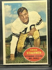 1960 Topps Set-Break #101 Ernie Stautner EX-EXMINT Pittsburgh Steelers picture