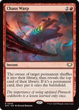 MTG Chaos Warp [Edge of Eternities Commander] Near Mint Magic picture