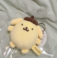 Sanrio Pompompurin Mini Plush Keychain Plush Doll Gift Kids Toy picture