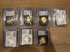 Veefriends coins lot Ninja Viking Clam more with mini comics LOOK 7 Coins picture