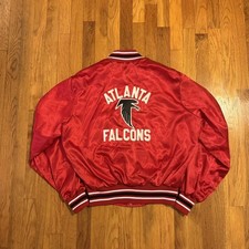 Vintage Atlanta Falcons Satin Bomber Jacket by Admiral Sportswear picture