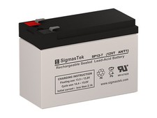 SLA Replacement Battery For 12V 7AH Universal Power UB1270 (40800) By SigmasTek  picture