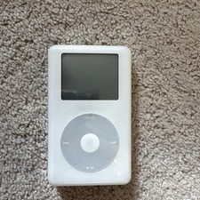 Vintage Apple iPod Classic 4th Gen A1059 20GB White For Parts/Repair picture