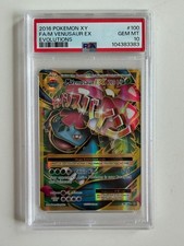 2016 Pokemon XY Evolutions M Venusaur EX #100/108 Full Art PSA 10 Gem Mint picture