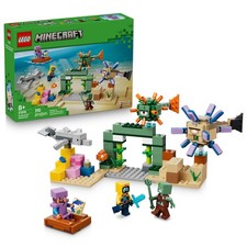 LEGO Minecraft Underwater Adventure Building Toy, 310 Pieces, Multicolor, 21598 picture