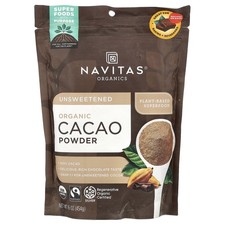 Navitas Organics Organic Cacao Powder 16 oz 454 g B Corp, BPA-Free, Fair Trade, picture