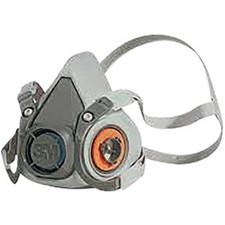 RESPIRATOR HALF FACESMALL NO CARTRIDGE - 4 Each MMM-7024 picture