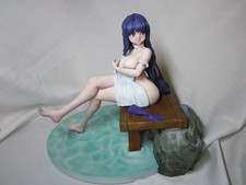 Handpainted Angry bathing Fern from Frieren anime figure  near 7 inch tall picture