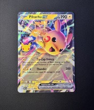 Pikachu ex 054/128 Double Rare Holo 30th Celebration Pokemon TCG NM/M picture
