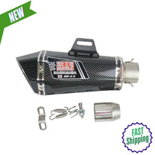Universal 36-51mm motorcycle Yoshimura exhaust with Db killer, Carbon Black picture
