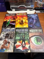 6X Lot Resident Evil:  S. D. Perry (Capcom, 2000)  Books picture