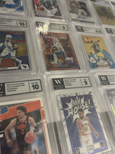 WCC Graded Multi-Sport Card Lot Bulk Wholesale Graded Lot - As Low As $4 Each picture