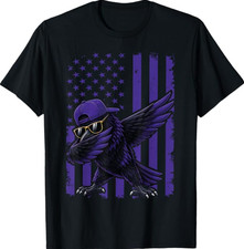Vintage Raven Dabbing T-Shirt picture