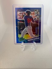 2023 Panini Donruss - Rated Prospect Pete Crow-Armstrong #60 Holo Blue (RC) picture
