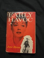 EARLY HAVOC by JUNE HAVOC 1959 1st Ed Hardcover Cinema Autobiography Signed picture