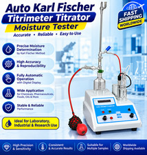 Auto Karl Fischer Titrimeter Titrator Moisture Tester 230/ 110V picture
