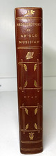 Fine Bindings: 1899 Recollections of an Old Musician 1st Ed Morocco Leather picture
