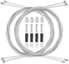 4pc Universal Bike Brake Cables Stainless Steel 1.5mm 2M For MTB Road Bikes Repl picture
