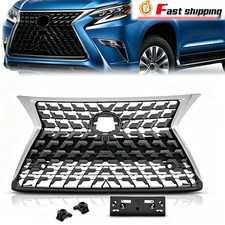W/ Chrome Frame Fit For 2014-2022 LEXUS GX460 Front Bumper Grille 5310160G40 picture