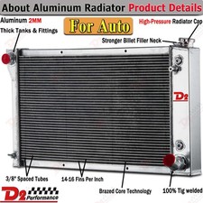 CC369 3 Row Aluminum Radiator For 1967-1972 Chevy GMC C10 C20 C30 K10 K20 Pickup picture