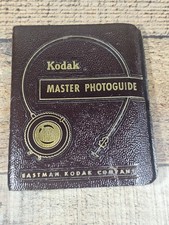 VTG 1952 Kodak First Printing Master Photoguide Pocket Book, Used picture