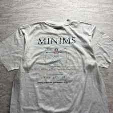 Vintage 80s Minims Tom Weller Promo Graphic T-Shirt Medium picture