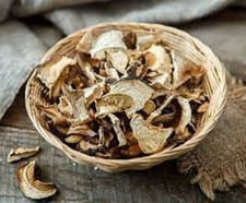 Dried porcini (Boletus) from Ukraine Carpathian mountaines. picture