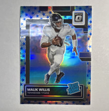 Panini 2022 Donruss Optic Malik Willis Rated Rookie Stars Prizm #203 Titans picture