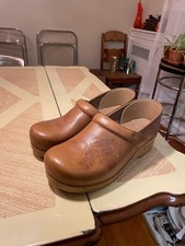 Dansko Professional Women's Shoes - Tan Burnished Calf size 41 EU 10.5 US picture