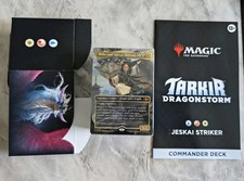 Jeskai Striker Commander • MTG Tarkir Dragonstorm Sealed 100-Card Deck (No Box) picture