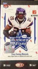 2008 Leaf Rookies & Stars Football Factory Sealed Box  picture