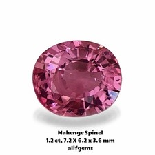 Mahenge Soft Pink Spinel 1.20 Ct Oval Cut No Heat Loose Gemstone from Tanzania picture
