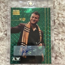 RARE MJF Skybox Premium AEW Green 1/10 made Metal Universe 2022 Auto NM picture