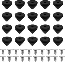 20 Sets 6Mm Black Spare Studs Screws Compatible with Christian Louboutin DIY ... picture