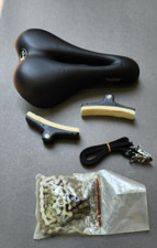 Matrix Tomahawk Livestrong Indoor Cycle Parts Lot -Seat Brake Pads Chain Straps picture