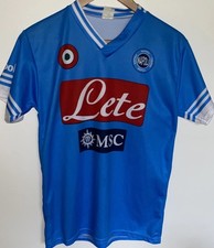 Napoli FC Cavani Soccer Jersey Youth Size XL / Men's Small picture