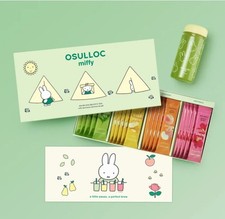 OSULLOC x Miffy Cold Brew Tea Set 20 Sticks 4 Flavors Limited Bottle Gift picture